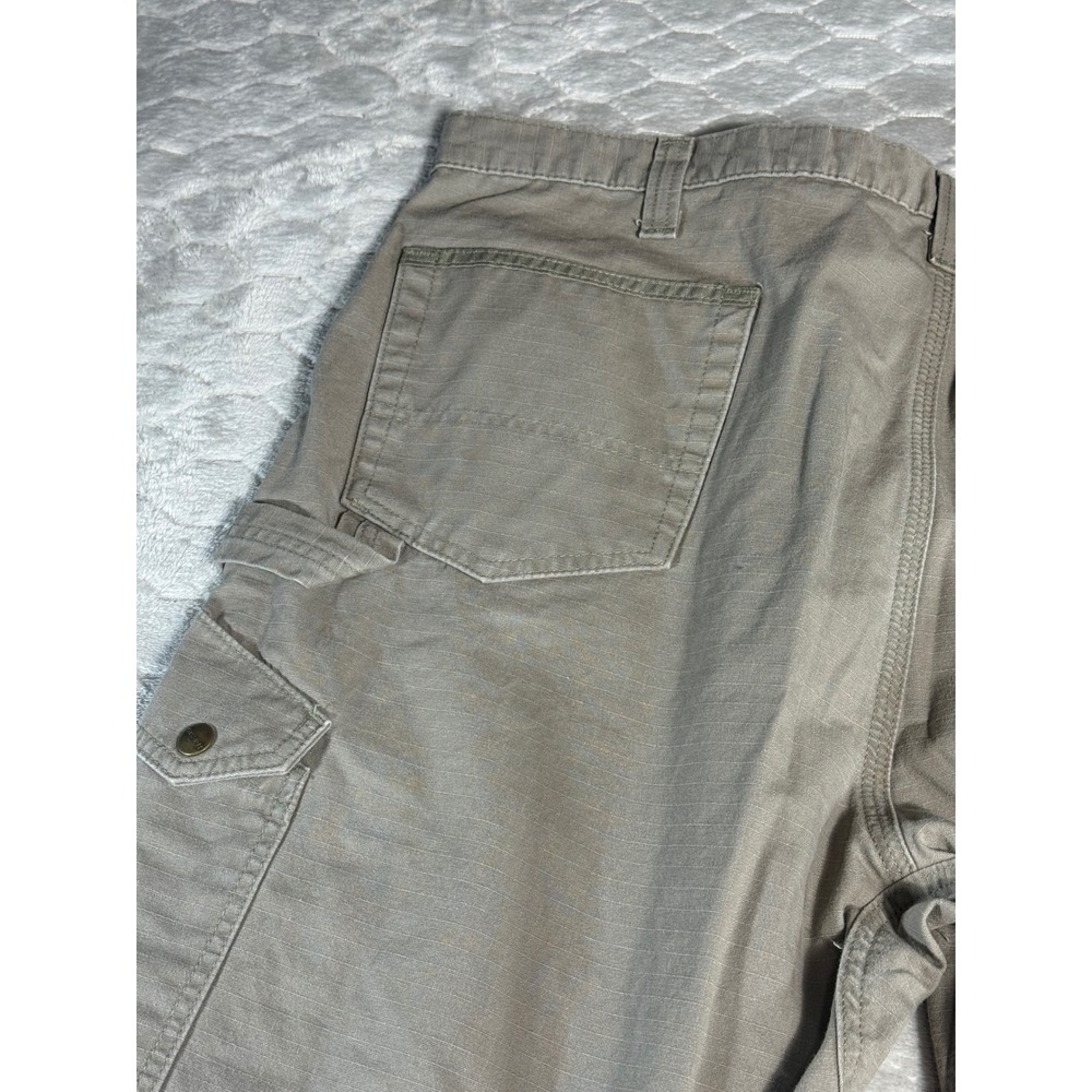Carhartt Mens B357 DES Relaxed Fit Ripstop Cargo Work Shorts Desert Tan 42 - Picture 9 of 9